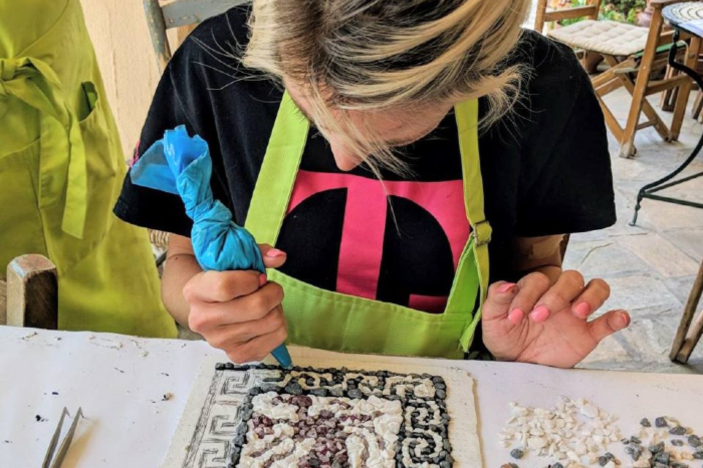 glas Boer eend Creatieve Griekse mozaïek workshop bij Dimitra | HOTIQ